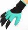 Generic 1 Pair Garden Gloves With Claws For Digging And Planting