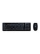 Mk220 Wireless Keyboard And Mouse Set black