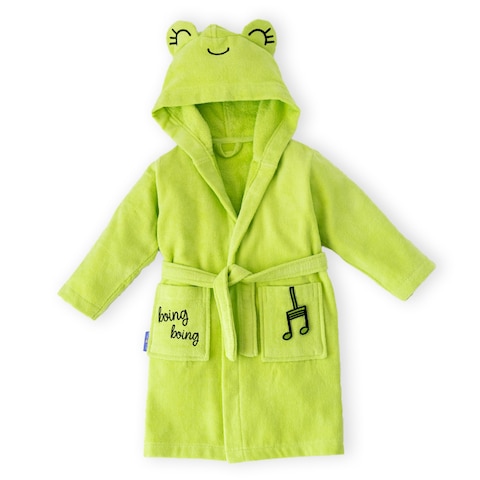 Milk&Moo Cacha Frog Velvet Bathrobe
