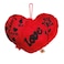 Valentine Love Cushion With Feather 33x26cm