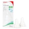 Pigeon SofTouch Peristaltic Plus Silicone Teat 17341 Large Clear 2 PCS