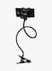 Generic Lazy Bracket Mobile Phone&nbsp;Stand With Holder Clip Black