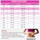 Aiwanto - 1 Pc Womens Waist Trainer Underbust 25 Steel Boned Sports Fitness Workout Hourglass Body Shaper Weight Loss, YA1210-Black-New- XXXL