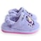 Milk&amp;Moo Little Mermaid Kids House Slippers, %100 Cotton Bath and House Slippers, Washable, Soft and Absorbent Towel Fabric, Non-Slip Sole, Elastic Band, 4-5 Years Old, Purple