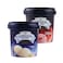 London Dairy Assorted Flavour Vanilla and Strawberry Ice Cream, 500ml Pack of 2