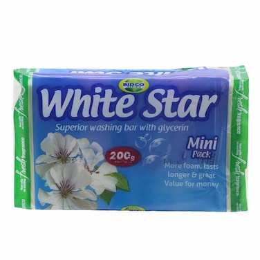 White Star Bar Soap 200G