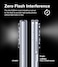 Ringke Samsung Galaxy Z Fold 5 Lens Protectors, Camera Styling Aluminium Frame Tough Protective Cover Sticker -2 Pack