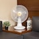 Geepas GF9625 16-Inch Table Fan - 3 Speed Settings With Wide Oscillation, 5 Leaf As Blade For Cool Air, Perfect For Desk, Home Or Office Use