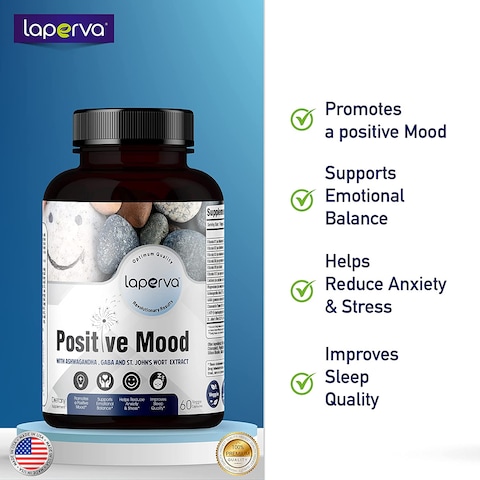 Laperva Positive Mood 60 Veggie Capsules