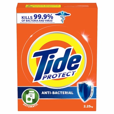 Tide Automatic Protect Antibacterial Laundry Detergent Original Scent 2.25kg