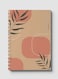 Lowha Spiral Notebook With 60 Sheets And Hard Paper Covers With Boho Design, For Jotting Notes And Reminders, For Work, University, School