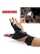 Generic - Breathable Fishing Glove With LED Flashlight