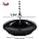 ABBASALI 2 Pcs 1.1/2 InchTub Stopper Bathroom Sink Drain Plug Silicone Bathtub Drain Stopper with Chains for Kitchen Bathtub Bathroom Sink Drains