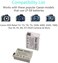 DMK Power LP-E8 Replacement Battery 2Pack 1320mAh Batteries with Battery Charger Kit Compatible With Canon EOS 550D, EOS 600D, EOS 700D etc.(TC-USB2)