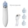 Generic - Facial Blackhead Sucking Machine Blackhead Remover Pore Cleaner Vacuum Peeling Dead Skin Acne Remover Device Cleaning Tool,White Color