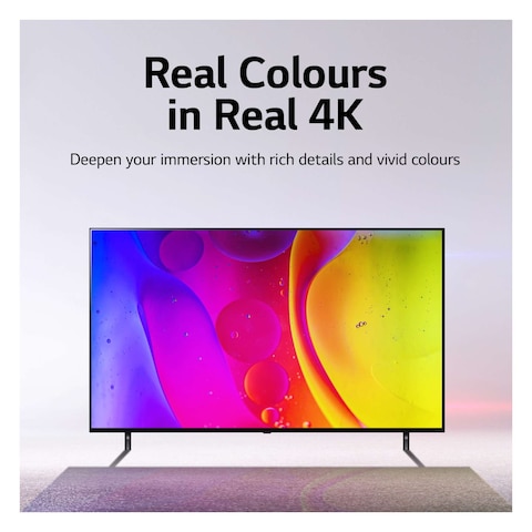 LG 55NANO776QA | NanoCell TV |  55 Inch | NANO79 Series | 4K Ultra HD | Cinema Screen Design | WebOS | ThinQ | Surround Sound | Voice Control | Gaming TV