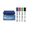 Maxi White Board Duster With Markers Multicolour Pack of 4