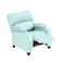 In House Velvet Classic Recliner Chair - Light Turquoise - NZ71