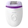 Philips Satinelle Essential Corded Compact Epilator BRE225/00 White