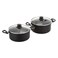 Pyrex Elegance Cooking Set Black 11 PCS