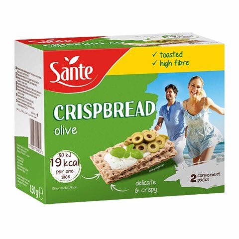 Sante Olive Crisp Bread - 150gm