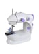 Generic Portable Mini Sewing Machine White/Purple One Sizecentimeter 50641 White/Purple