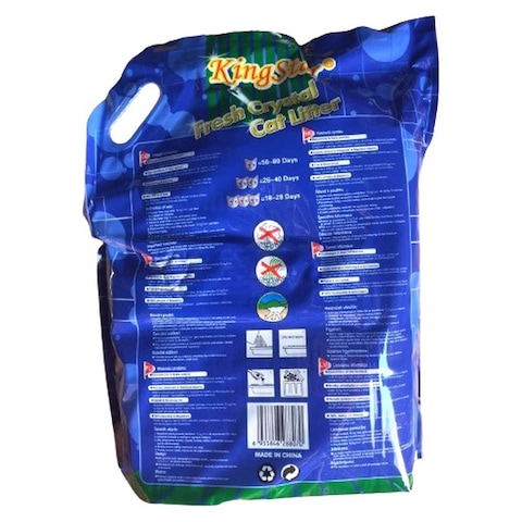 KingStar Fresh Crystal Silica Gel Cat Litter 10L