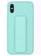 Zolo Finger Grip Holder and standing cover with Car Magnetic Multi-function Shockproof Protective Case Cover For iphone X / Xs Aqua green