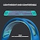 Logitech G733 Lightspeed Wireless RGB Gaming Headset - 65.6 ft - 5 Kilo Ohm - Blue