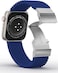 Amazing Thing Titan Weave Braided Band for Apple Watch Series 8/7 (45mm), Series 6/SE/5/4 (44mm) and 3/2/1 (42mm) - Blue