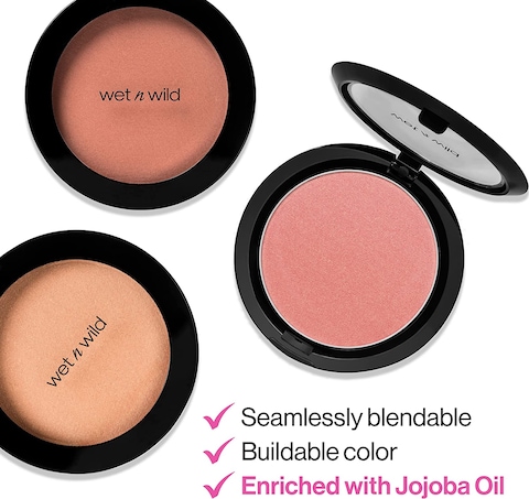 Wet N Wild Color Icon Blush Pink Mellow Wine