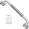 Generic 20 Inch Bath Grab Bar With Anti-Slip Grip, Sturdy Stainless Steel Shower Safety Handle For Bathtub, Toilet, Bathroom, Kitchen, Stairway Handrail, Come with Mounted Screws