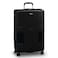TACH Connectable Luggage   28" Large Size Spinner Luggage with TSA Locks   Hard Shell   Patented Built-In Connecting System Easily Links 6 Bags - Black
