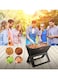 Biki Charcoal Barbecue Grill -Black 45X35X30cm