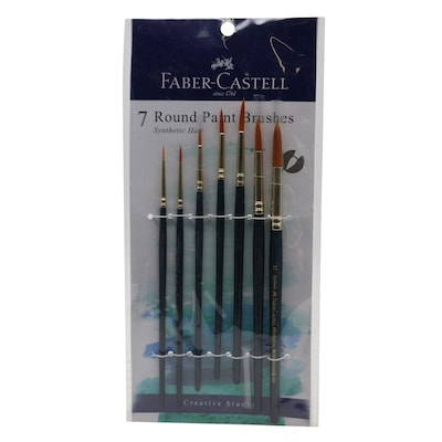 FC BRUSH SYNTHETIC HAIR RND 114701