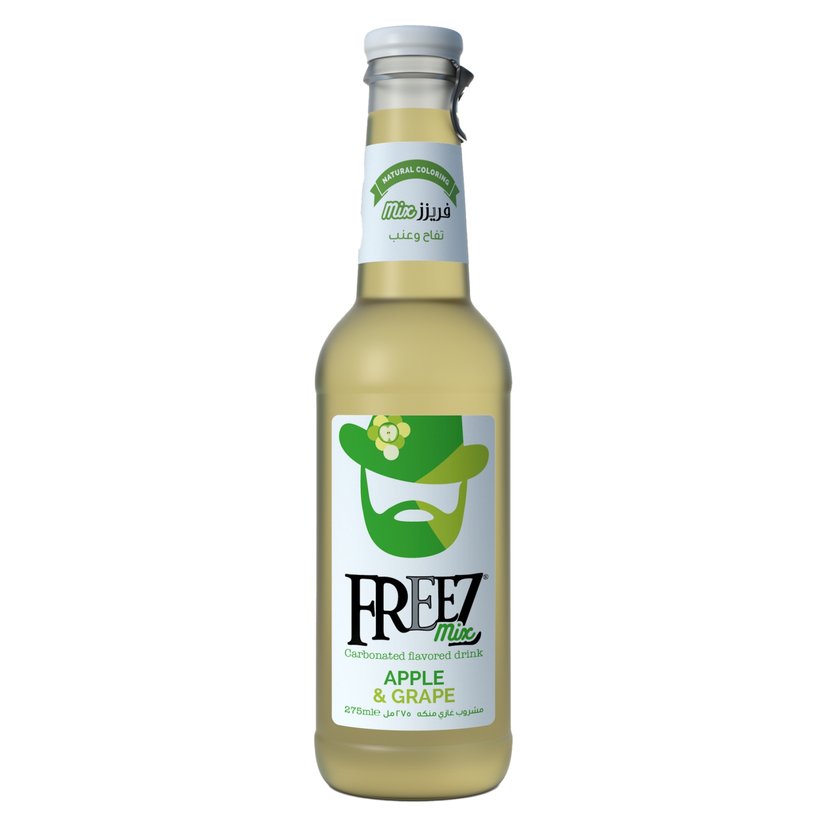 Freez Mix Carbonated Flavoured Apple and Grape Drink 275ml