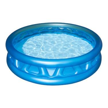 إنتكس حوض سباحة للأطفال ذو جانب ناعم - أزرق 188 × 46 سم
