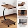 Duchic Versatile and Movable Coffee Table - Small Tea Table with Wheels, Perfect for Sofa, Bedroom, and Bedside - C-Type Side Table for Stylish Convenience - Sequre