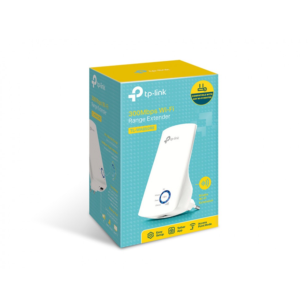 TP-Link 300Mbps Universal WiFi Range Extender TL-WA850RE