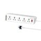 Promate Power Strip with 4 USB Ports, 10 AC Outlets, 20W USB-C PD, 18W QC 3.0 and 5M Cord, PowerMatrix-5M UK Plug