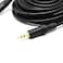 Generic-5 Meter Audio Extension Cable 3.5mm Jack Male to Female AUX Cable 3.5 mm Audio Extender Cord for Computer Mobile Phones Amplifier Black