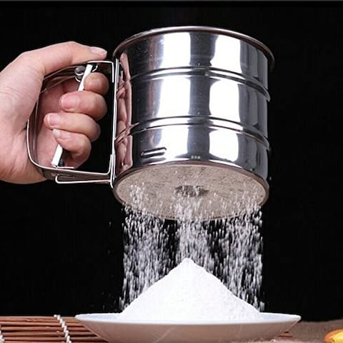 Generic - New Sieve Cup Powder Flour Sieve Mesh Knife Baking Tools Pastry Tools