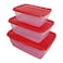 Prima Food Container 3Pcs - 123L