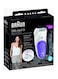 Braun - Silk-Epil Wet And Dry Cordless Epilator White/Purple