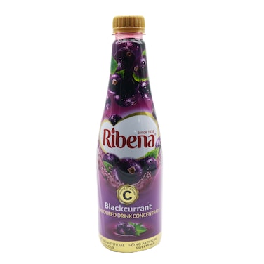 Ribena Concentrate Blackcurrant Cordial Drink 500Ml