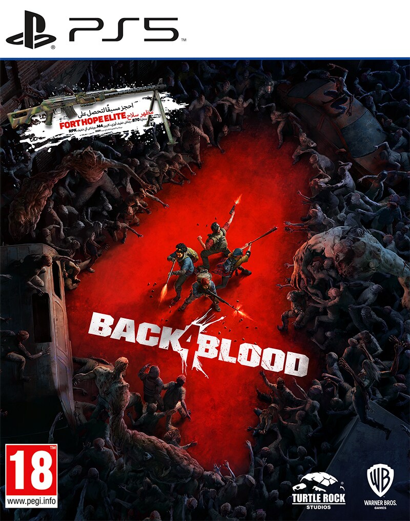 warnerbrosentertainmentsverigeab Warnerbrosentertainmentsverigeab PS5 Back 4 Blood Standard Edition