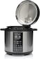 Nutricook Smart Pot 2 1000 Watts 9 in 1 Electric Pressure Cooker, 12 Smart Programs, 2 Years Warranty, Silver, SP204A, 6 liter