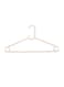 Generic 6-Piece Hanger Set White 42 X 22cm