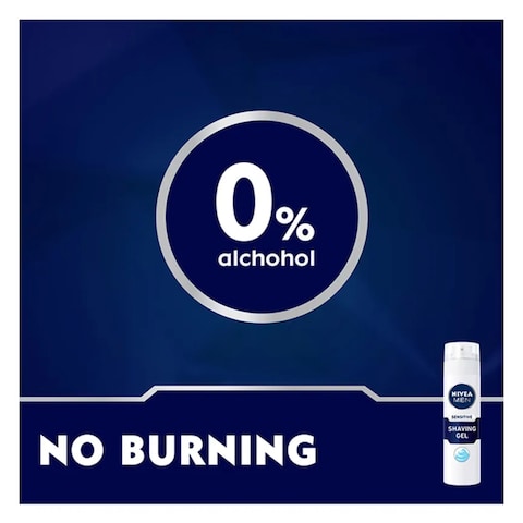 Nivea Shaving Foam Moist Sensi200Ml