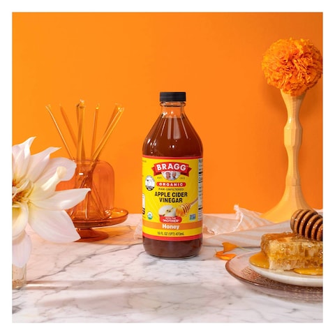 BRAGG A/CIDER VINEGAR HONEY 473M